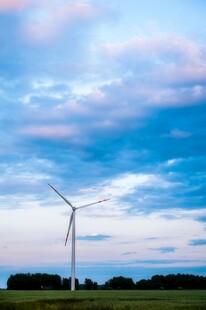 风力风能发电站风车清洁能源