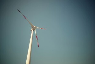 风力风能发电站风车清洁能源