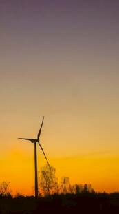 风力风能发电站风车清洁能源