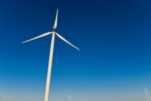 风力风能发电站风车清洁能源