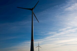 风力风能发电站风车清洁能源