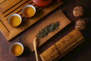 茶文化茶叶展示泡茶场景