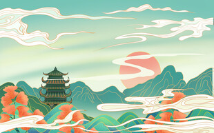 古风中国风背景