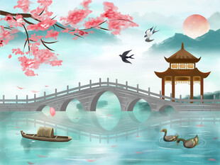 古风中国风背景