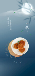 中秋节日海报展板