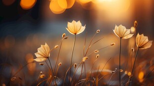 清爽鲜花花瓣花朵露珠背景图