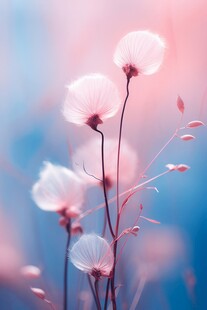 清爽鲜花花瓣花朵露珠背景图