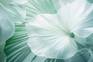 清爽鲜花花瓣花朵露珠背景图