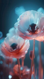 清爽鲜花花瓣花朵露珠背景图