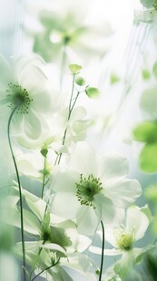 清爽鲜花花瓣花朵露珠背景图