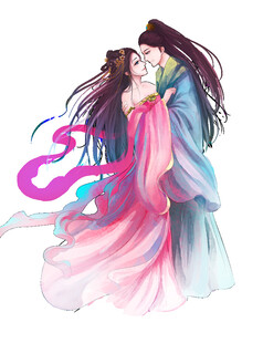 七夕情人节古风素材