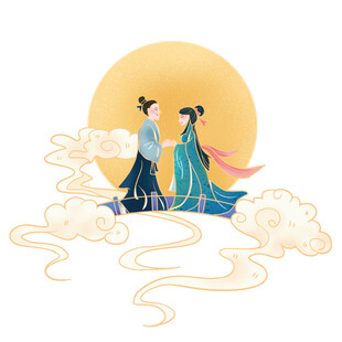 七夕情人节古风素材