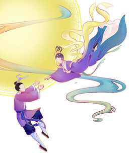 七夕情人节古风素材