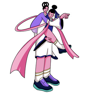 七夕情人节古风素材