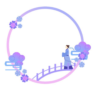 七夕情人节古风素材