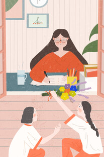 教师节海报展板