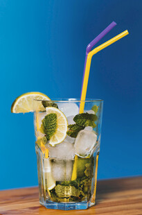 薄荷柠檬冰茶