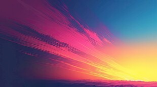 海面彩云彩霞风景