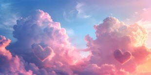 海面彩云彩霞风景