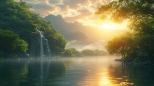 世外桃源海景隐秘海岛场景图