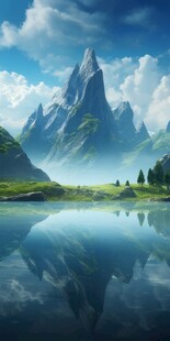 世外桃源海景隐秘海岛场景图