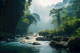 世外桃源海景隐秘海岛场景图