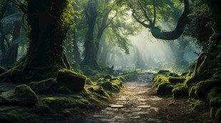 世外桃源海景隐秘海岛场景图