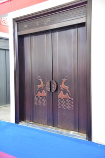 精雕铸铝门