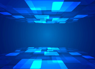 蓝色空间背景