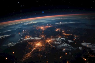 天空平流层大气层云层彩霞