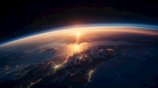 天空平流层大气层云层彩霞