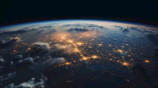 天空平流层大气层云层彩霞