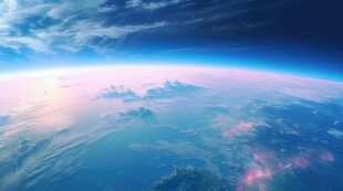 天空平流层大气层云层彩霞