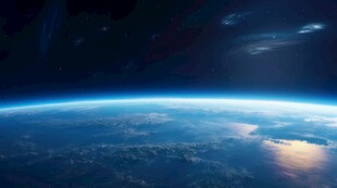 天空平流层大气层云层彩霞