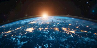 天空平流层大气层云层彩霞