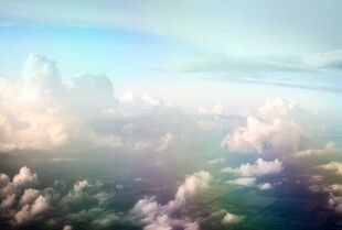 天空平流层大气层云层彩霞