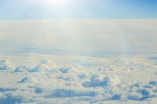 天空平流层大气层云层彩霞