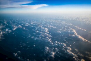 天空平流层大气层云层彩霞