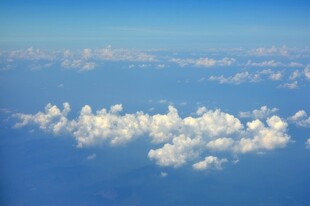 天空平流层大气层云层彩霞