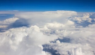 天空平流层大气层云层彩霞