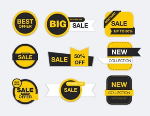 矢量标贴小标签素材合集