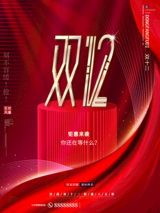 双12海报