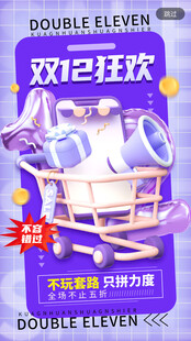 双12海报