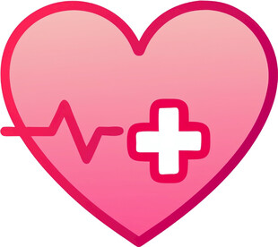 心脏救助医疗UI图标png免抠