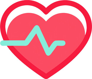 心脏救助医疗UI图标png免抠