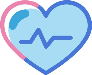 心脏救助医疗UI图标png免抠