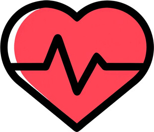 心脏救助医疗UI图标png免抠