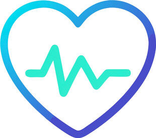 心脏救助医疗UI图标png免抠