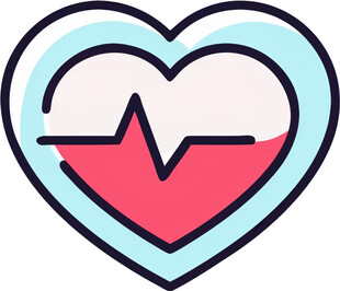 心脏救助医疗UI图标png免抠