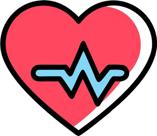 心脏救助医疗UI图标png免抠